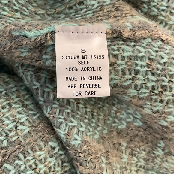 🔴E2 CLOTHING OPEN FRONT SWEATER CARDIGAN🔴 - Picture 7 of 8